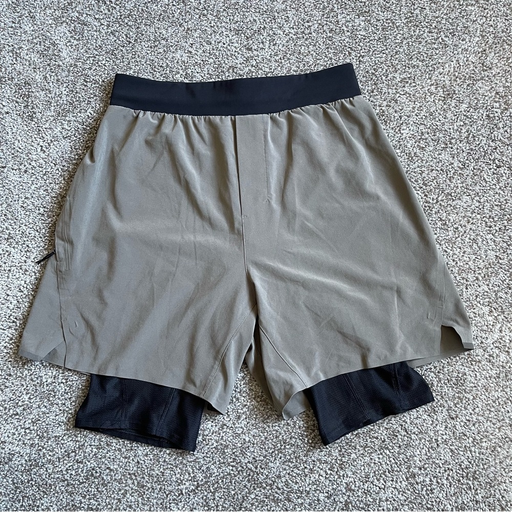 Lululemon Diffract Run Short *Lined Sz Xs In Noma… - image 6
